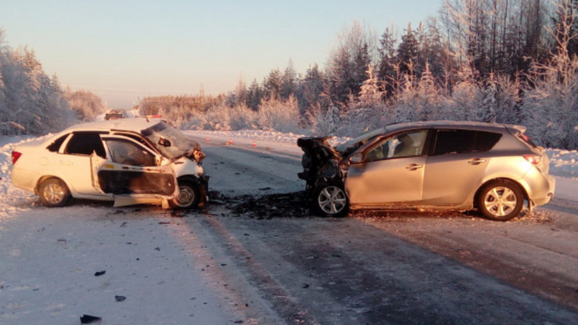 Четыре человека погибли в ДТП в Югре