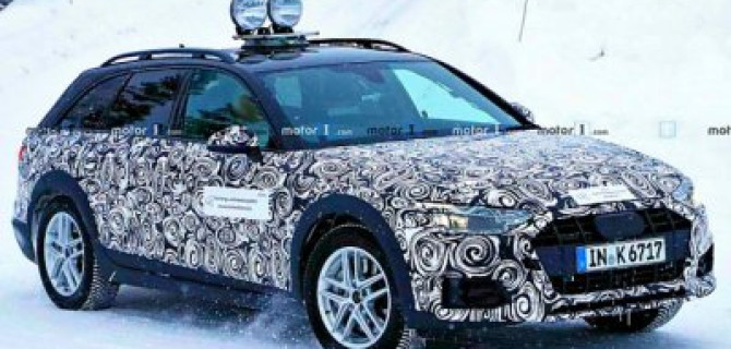 Начаты испытания обновлённого Audi A4 Allroad