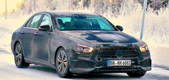 Новый Mercedes-Benz E-Classe: готовится покорение Северного Полюса?