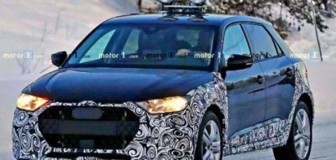 Автожурналистам попался обновлённый Audi A1 Allroad