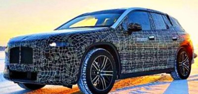 Начаты зимние испытания электрокроссовера BMW iNEXT
