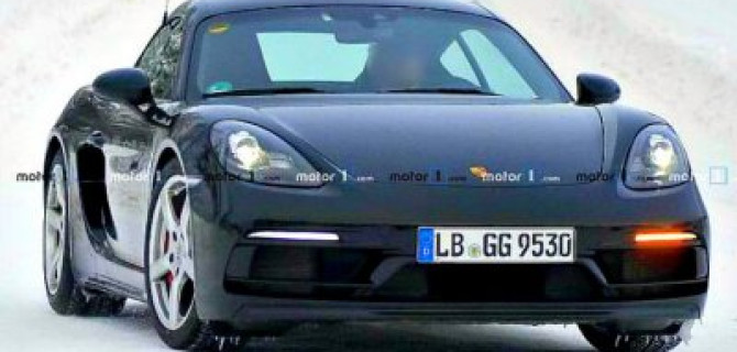 На дороги вышел странный Porsche 718 Cayman