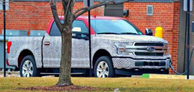В США начаты испытания электропикапа на базе Ford F-150