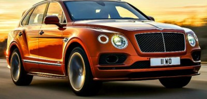 Самый скоростной кроссовер Bentley Bentayga Speed приедет и в Россию