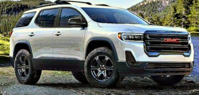 Обновлён кроссовер GMC Acadia