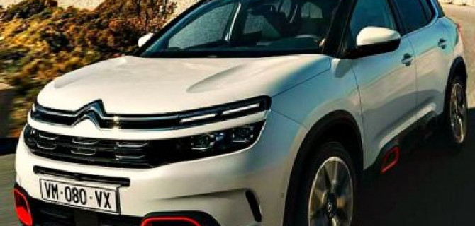 Продажи Citroen C5 Aircross в России начнутся ближе к лету