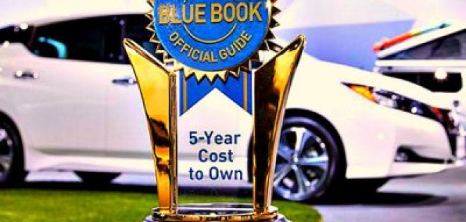 Nissan Leaf признан самым выгодным электромобилем