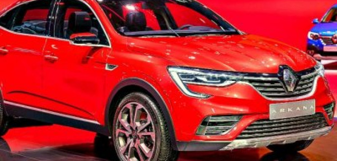 Renault Arkana прошёл ледовый тест на Ладоге