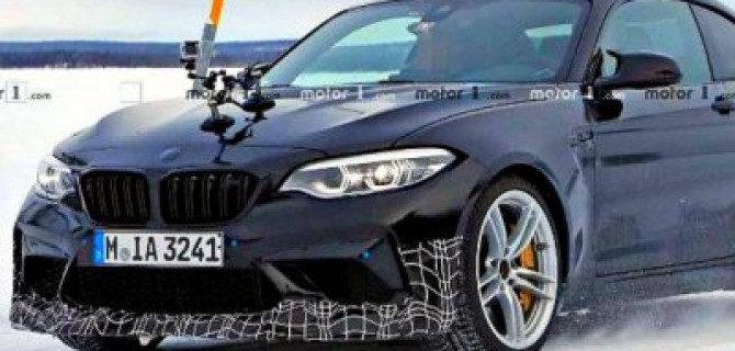 Начались испытания «заряженного» BMW M2 CS