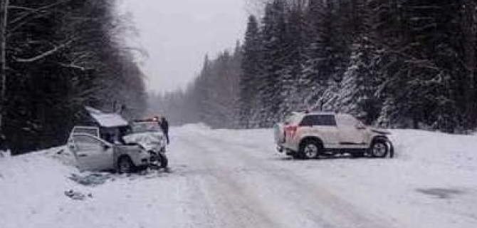 Двое взрослых и ребенок погибли в ДТП в Карелии
