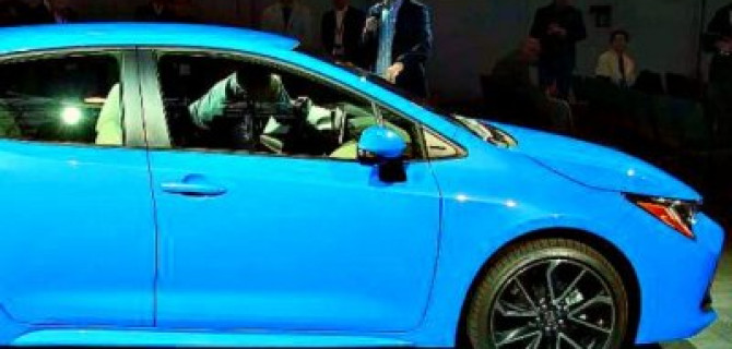 В этом году появится «заряженный» хэтчбек Toyota Corolla GRMN