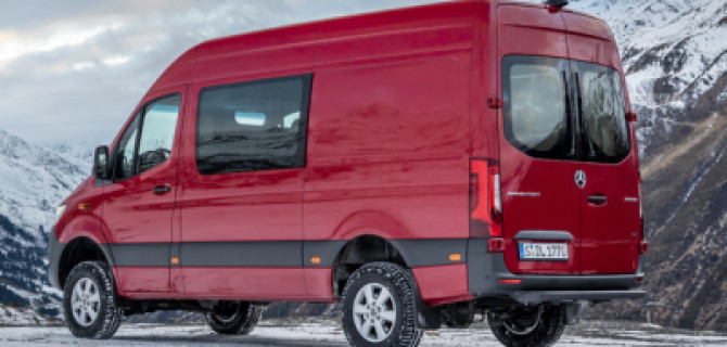Открыт приём заказов на полноприводный Mercedes-Benz Sprinter