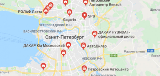 Четверть петербургского авторынка приходится на трех автодилеров