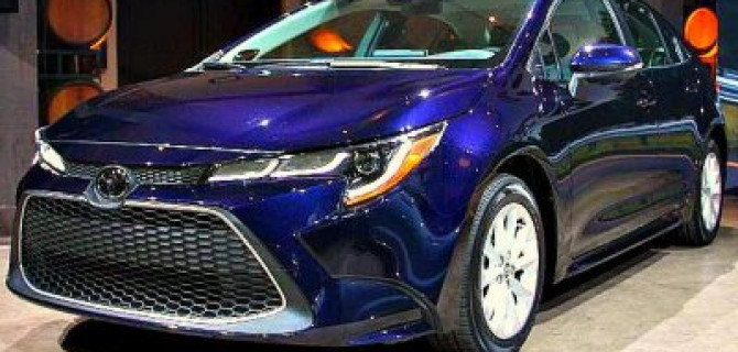 Вышла самая дорогая версия новой «Короллы»