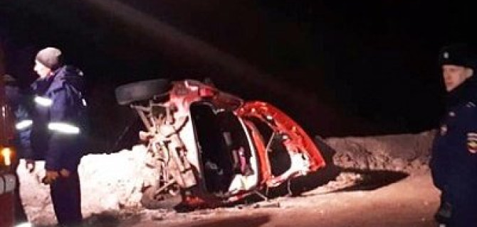 Женщина и ребенок погибли в ДТП под Нижним Тагилом