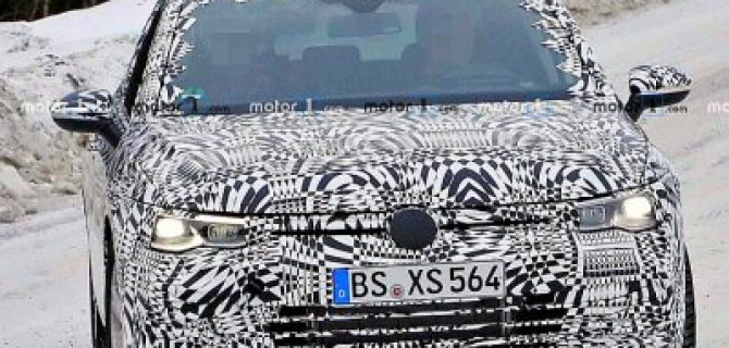 На испытания выехал новый Volkswagen Golf