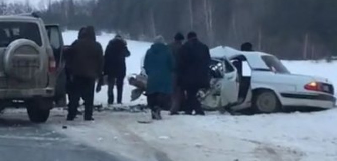 Женщина погибла в ДТП в Ульяновской области