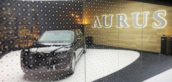 Седан и лимузин Aurus впервые показали в Европе - говорят, что удачно
