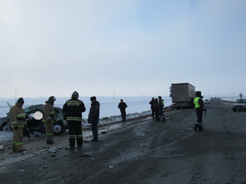 Водитель «Лады» погиб в ДТП в Оренбургской области