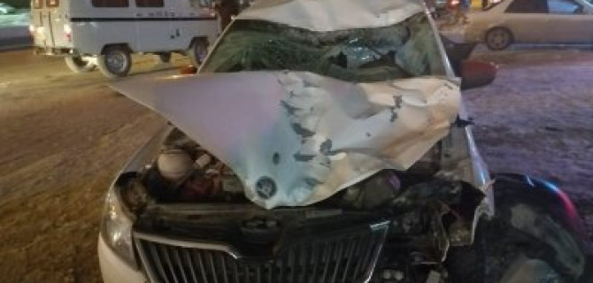 В Новосибирске иномарка насмерть сбила пешехода