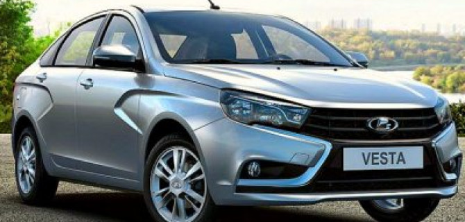 Снизились продажи Lada Vesta