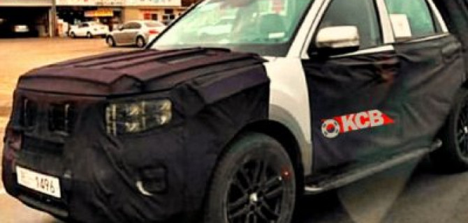 На дорогах тестируется новый KIA Mohave