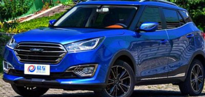 В продаже появился новый кроссовер Zotye T300