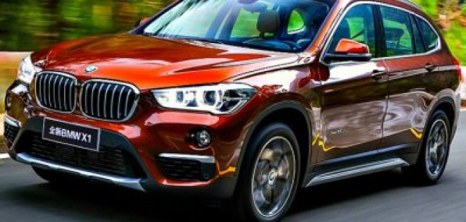 Представлена сверхэкономичная версия кроссовера BMW X1