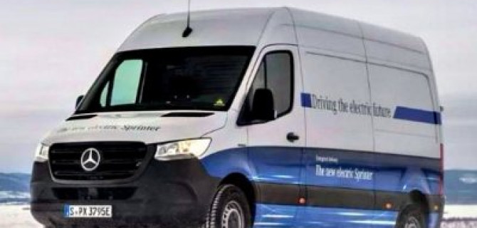 Завершены зимние испытания электрического Mercedes-Benz Sprinter
