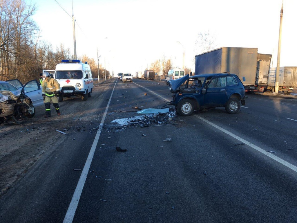 Два человека пострадали в ДТП под Чернью
