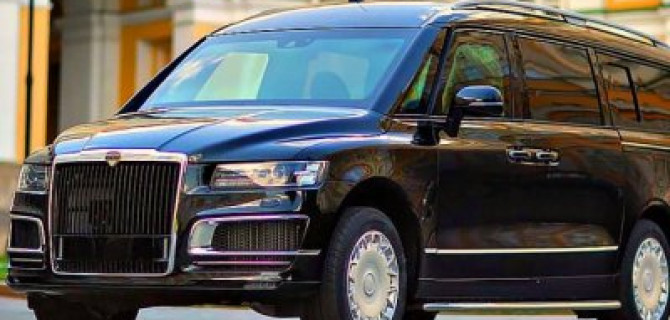 Показаны официальные фото минивэна Aurus Arsenal