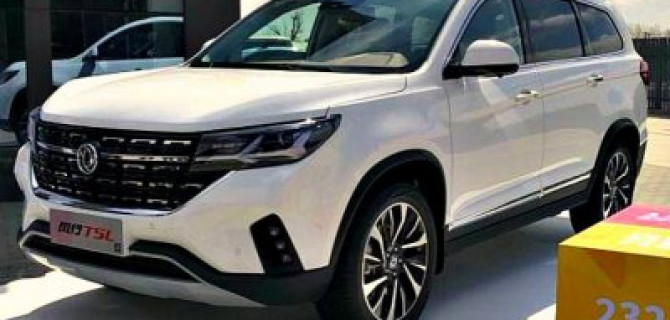 Начаты продажи нового кроссовера Dongfeng Fengxing T5L