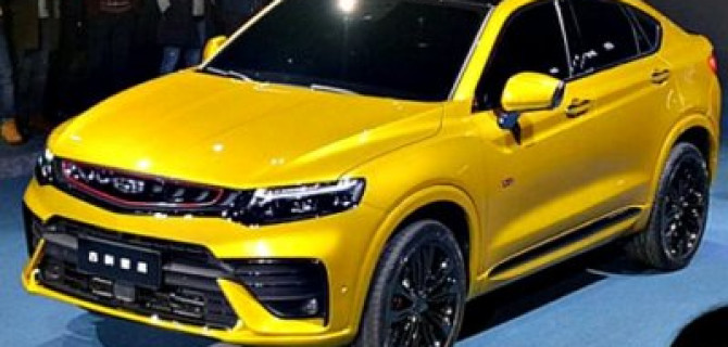 Купеобразный кроссовер Geely FY11: презентация состоялась