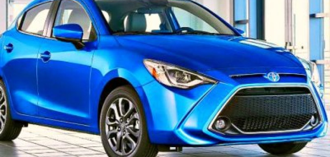 Обновлён хэтчбек Toyota Yaris