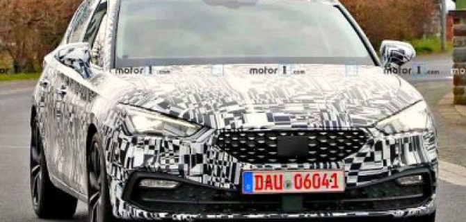 Обновлённый SEAT Leon тестируют на Нюрбургринге