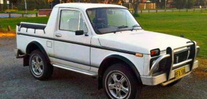 В Тольятти появилась праворульная Lada 4×4