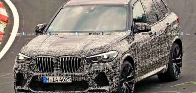 Обновлённый BMW X5 M появился на Нюрбургринге