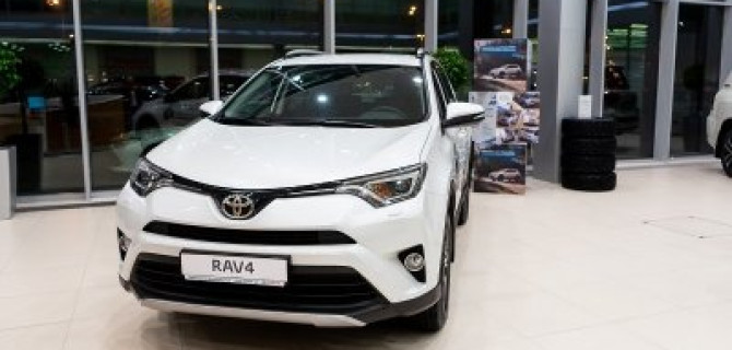 Выбирайте любой маршрут! Toyota RAV4 в Тойота Центр Волгоградский