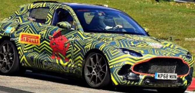 Aston Martin DBX: английский кроссовер с немецкими приборами