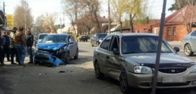 В ДТП в Курске пострадал маленький ребенок