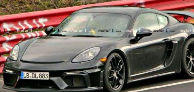 На «Нюрбургринге» появился новый Porsche 718 Cayman GT4