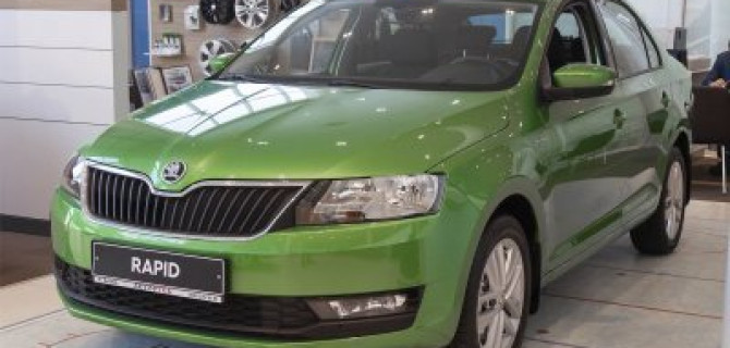 Весна в компании ŠKODA RAPID 