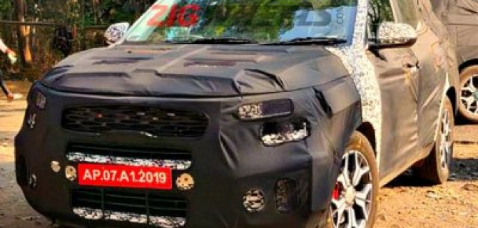 KIA начинает испытания нового спортивного кроссовера