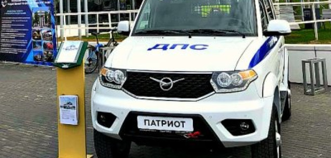 Создана версия «УАЗ Патриот» для ДПС