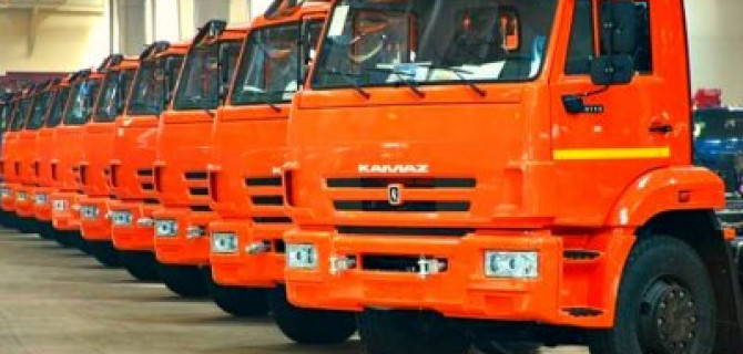 Россия увеличила экспорт грузовиков