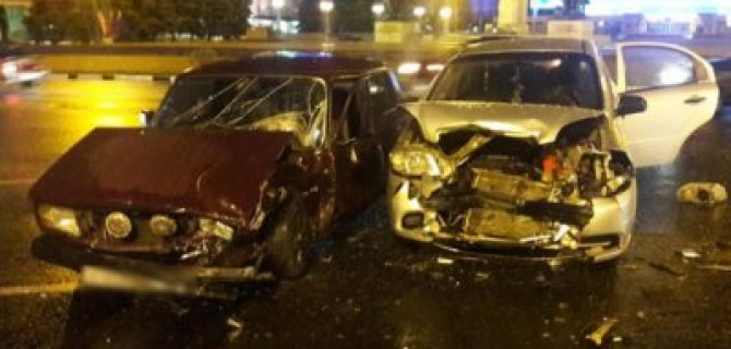 Три человека пострадали в ДТП в Брянске