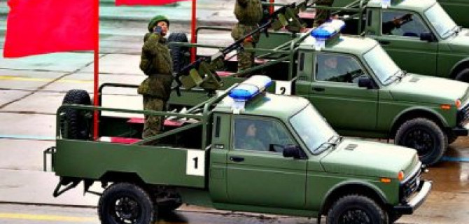 Lada 4×4: «You're in the army now…»