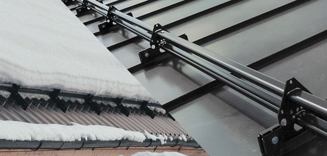 Что нужно сделать, чтобы снег с крыши не падал на вас и ваш автомобиль