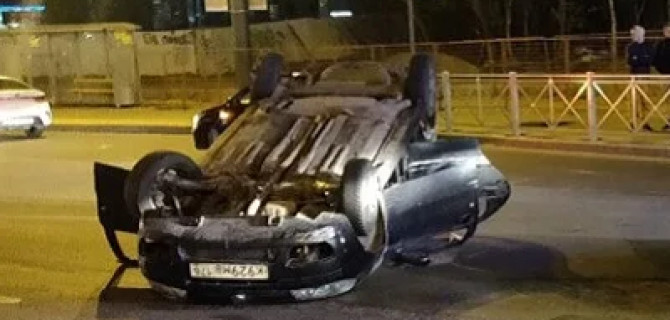 В Петербурге в ДТП на Кушелевской погиб человек