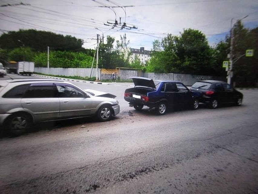 В Туле в массовом ДТП пострадала девочка